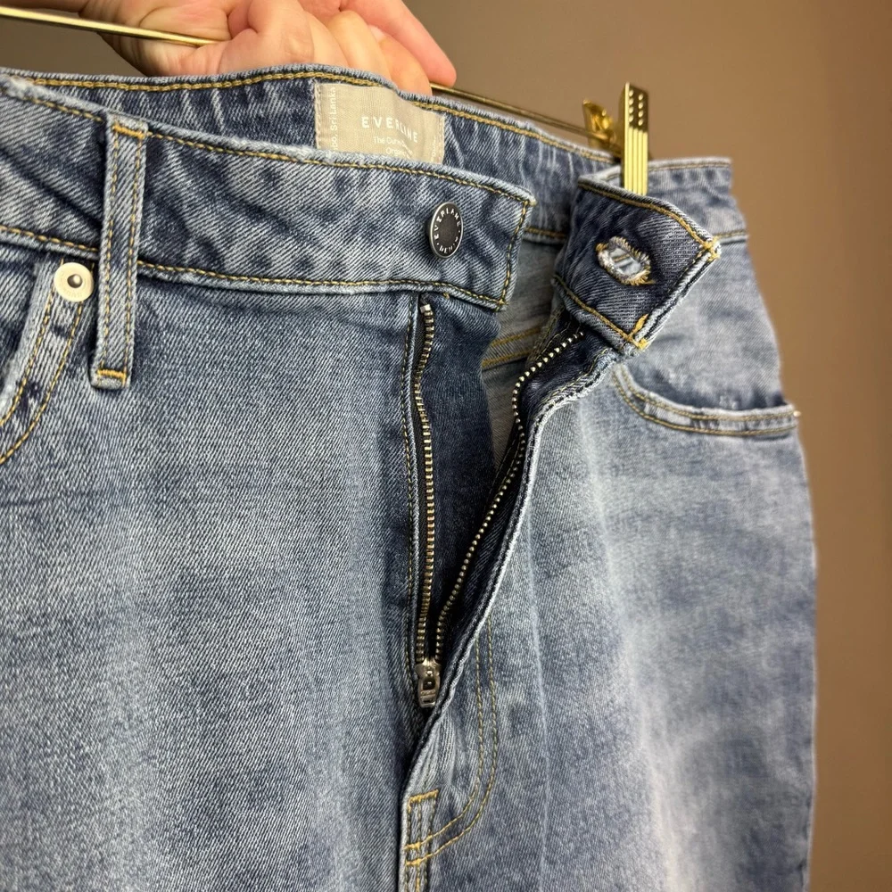 Everlane The Curvy Cheeky Jean Organic Cotton Medium Wash Size 31 Regular